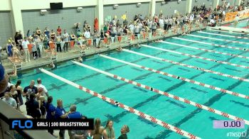 Girls 100 Breaststroke - Prelims
