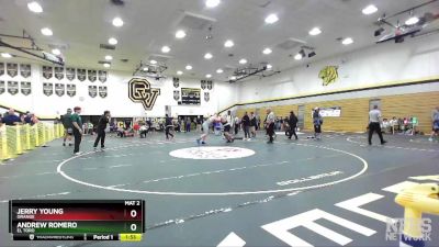 285 lbs Quarterfinal - Jerry Young, Orange vs Andrew Romero, El Toro