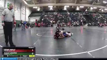 160 lbs Round 2 (16 Team) - Henry Reilly, Millard South vs Isaiah Legates, Kearney JV