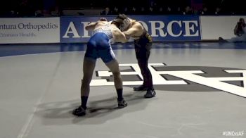 133 Rico Montoya, Northern Colorado - 5 vs Dylan Hyder, Air Force - 0