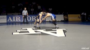 184 Dylan Gabel, Northern Colorado - 12 vs Zen Ikehara, Air Force - 13