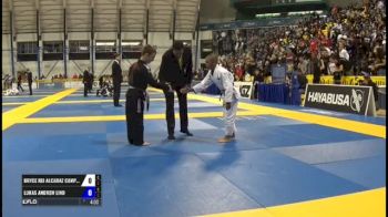 Bryce Rei Alcaraz Campollo vs Lukas Andrew Lind Pan Kids Jiu-Jitsu IBJJF Championship