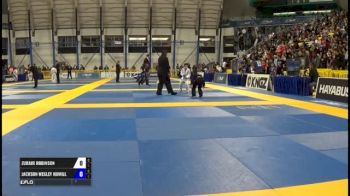 Zubair Robinson vs Jackson Wesley Hamill Pan Kids Jiu-Jitsu IBJJF Championship