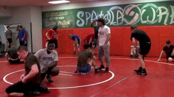 Spatola Drilling On The Mat