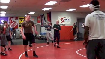 Spatola Leg Attacks Drill