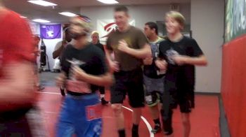 Warm Up At Spatola Wrestling