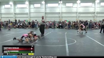 84 lbs Round 2 (8 Team) - Matthew Rowles, 4M vs Austin Guerrieri, Medina
