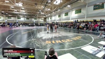 70 lbs 5th Place Match - Carson Butterick, Sturgis Youth Wrestling Club vs Axel Hoye, Sidney Wrestling Club