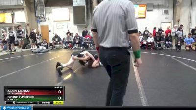 105 lbs Round 3 (8 Team) - Bruno Cassioppi, POWA vs Aiden Yarussi, Mat Assassins