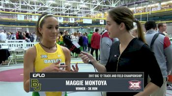 Maggie Montoya secures Baylor first ever Big 12 team title with 3k victory
