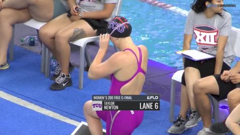 Big 12 Women's 200 Freestyle: Final