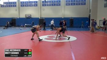 165 5th Place - Cael McCormick, Army West Point vs Brett Donner, Rutgers