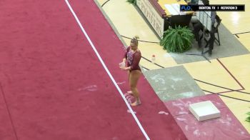 Brenna Dowell - Floor, Oklahoma - 2017 OU at TWU