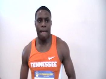 Christian Coleman takes care of business in the SEC 60 final
