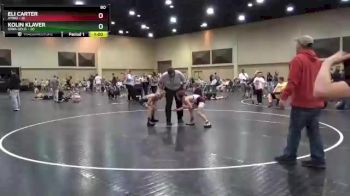 80 lbs Finals (2 Team) - Kolin Klaver, Iowa Gold vs Eli Carter, AYWO