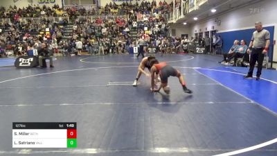 127 lbs R-32 - Seth Miller, Bethel Park vs Luke Satriano, Valley Central-NY