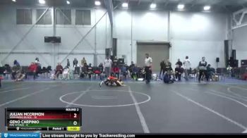 64 lbs Round 2 (8 Team) - Geno Carpinio, Mat Attack vs Julian McCrimon, Warhawks Black