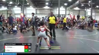 82 lbs Round 2 (4 Team) - Scout Eby, Midwest Xtreme Wrestling vs Luke Phillips, Ares