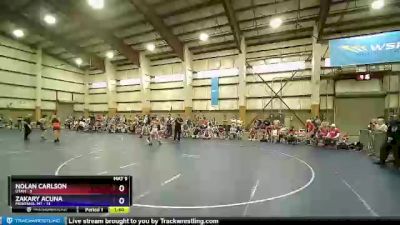 94 lbs Round 2 (6 Team) - Nolan Carlson, UTAH vs Zakary Acuna, Montana, MT