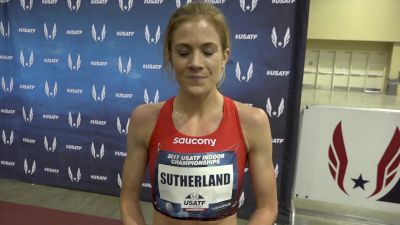 Sara Sutherland happy with third