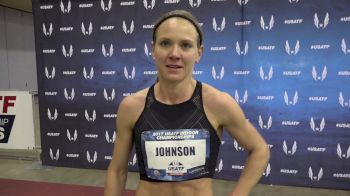 Lauren Johnson says the race went perfect, moving to Colorado Springs