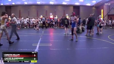 117 lbs Round 1 (6 Team) - Christin Kellum, Elite Athletic Club DZ vs Carter Blankenship, MO Outlaws Black