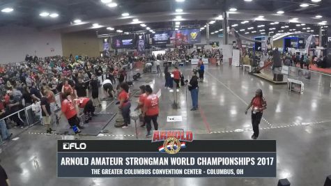 2017 Arnold Amateur Strongwoman - Axle Deadlift