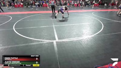 175 lbs Cons. Round 3 - Austin Krieger, Hartford Wrestling Club vs Owen Tuttle, Boyceville