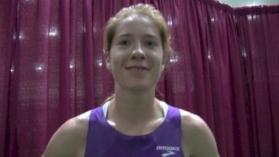 Allie Buchalski after big 5K PR and All American finish