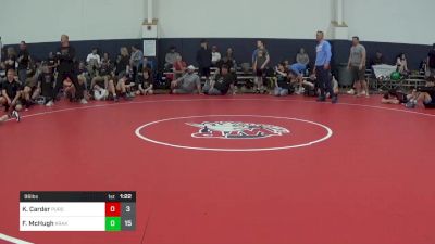 96 lbs Semifinal - Kabin Joel Carder, Pursuit vs Fynn McHugh, Kraken