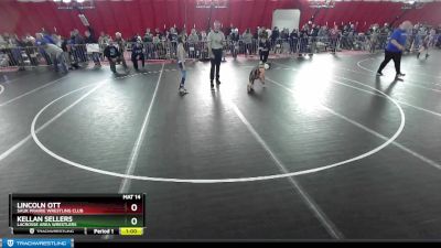 77 lbs Cons. Round 1 - Lincoln Ott, Sauk Prairie Wrestling Club vs Kellan Sellers, LaCrosse Area Wrestlers