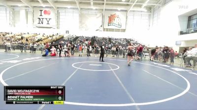 116 lbs Cons. Round 3 - Bennet Palmeri, Fairport Jr. Red Raiders Wrestling vs David Wojtaszczyk, LeRoy Wrestling Club