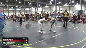 100 lbs Round 4 (6 Team) - Kieran Beach, Steel Valley vs Kale Westgaard, Untouchables White