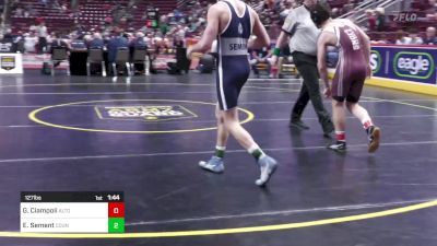 127 lbs Round Of 16 - Gavin Ciampoli, Altoona vs Eren Sement, Council Rock No