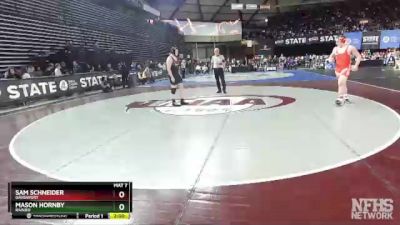 1B/2B 195 Quarterfinal - Sam Schneider, Davenport vs Mason Hornby, Rainier