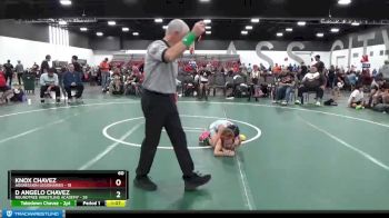 60 lbs Round 2 (8 Team) - Knox Chavez, Aggression Legionaries vs D Angelo Chavez, Roundtree Wrestling Academy
