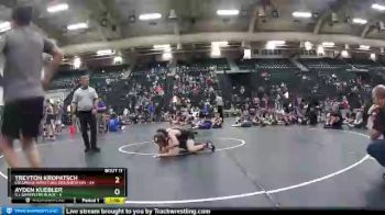 96 lbs Round 4 (6 Team) - Treyton Kropatsch, Columbus Wrestling Organization vs Ayden Kuebler, G.I. Grapplers Black