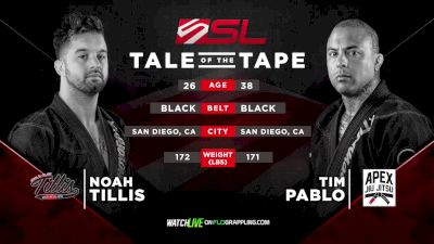 Tim Pablo vs Noah Tillis Five Grappling Super League