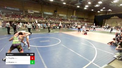 156 lbs Rr Rnd 1 - Logan Trujillo, La Junte vs Jacob Rivera, WLV Junior Wrestling