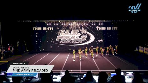 JAM Athletics - Pink Army Reloaded [2024 L1 Youth - D2 Day 1] 2024 The U.S Finals: Pensacola