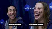 NCAA Day Three Finals: Farida Osman & Kathleen Baker