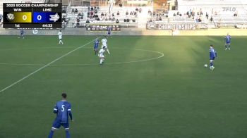 Replay: Limestone Vs. Wingate | SAC Men's Soccer Final | Nov 12 @ 4 PM