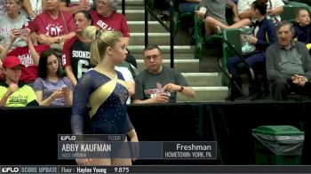 Abby Kaufman - Floor, West Virginia - 2017 Big 12 Championship