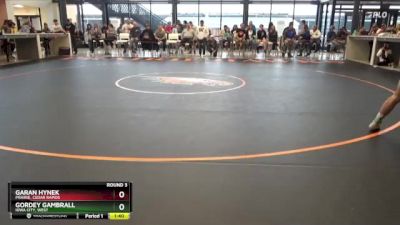 JV-13 lbs Round 3 - Gordey Gambrall, Iowa City, West vs Garan Hynek, Prairie, Cedar Rapids