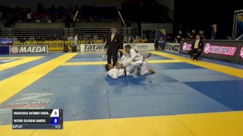 Francisco Antonio Iturralde Lara vs Victor Silverio Santos IBJJF 2017 Pan Jiu-Jitsu Championship