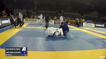 Lucas Rocha De Freitas vs Lucas Daniel Silva Barbosa IBJJF 2017 Pan Jiu-Jitsu Championship