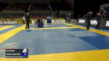 Nick Schrock vs Matheus Diniz IBJJF 2017 Pan Jiu-Jitsu Championship