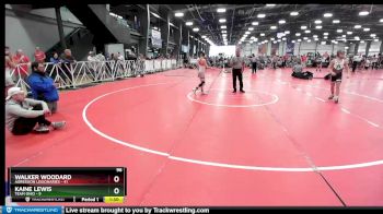 96 lbs Rd# 8- 12:30pm Saturday Final Pool - Walker Woodard, Agression Legionaries vs Kaine Lewis, Team Ohio