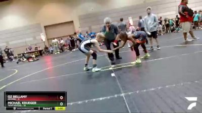 70 lbs Finals (8 Team) - Oz Bellamy, Belding vs Michael Krueger, Team Gotcha