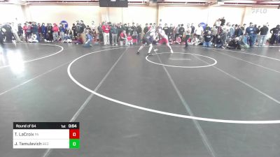 195 lbs Round Of 64 - Tom LaCroix, Pinkerton Academy vs James Tamulevich, Bedford